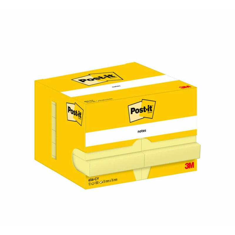post-it-blocs-notas-656-canary-yellow-51x76-12-pack-12- post-it-blocs-notas-656-canary-yellow-51x76-12-pack-12-