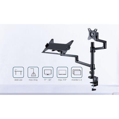 gembird-soporte-de-mesa-ajustable-para-1-monitor-1-portatil-ma-da-04