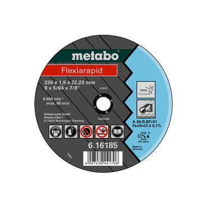 metabo-flexiarapid-150x16x222-inox