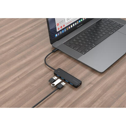 gembird-hub-4-puertos-usb-31-gen-1-tipo-c-negro-uhb-cm-u3p4p-01