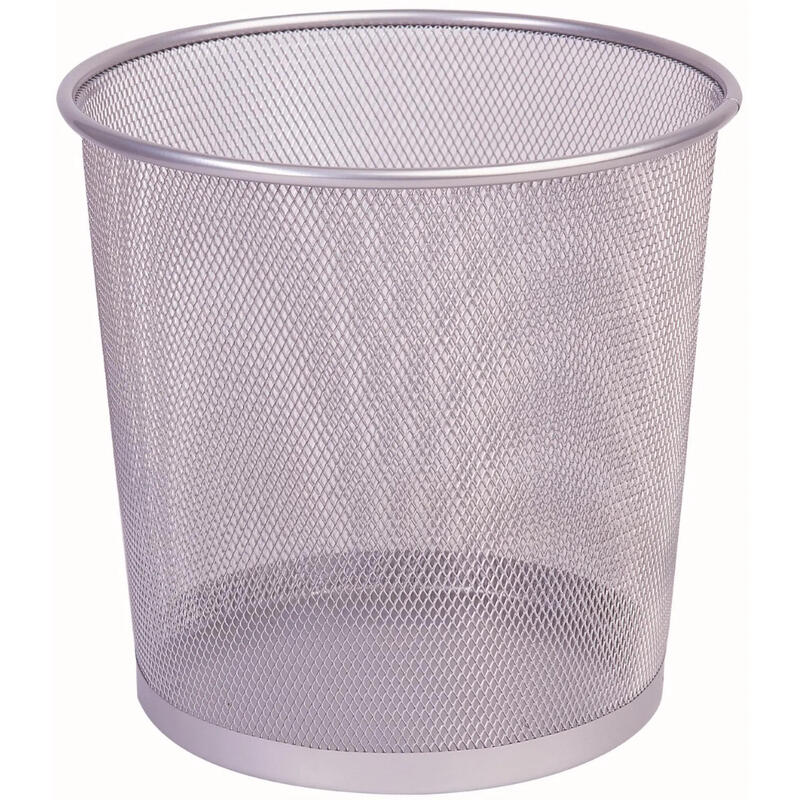 papelera-metalica-q-connect-rejilla-plata-265x285-mm