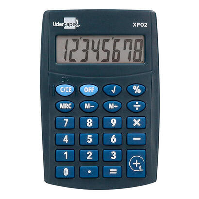 calculadora-liderpapel-xf02-basica-azul