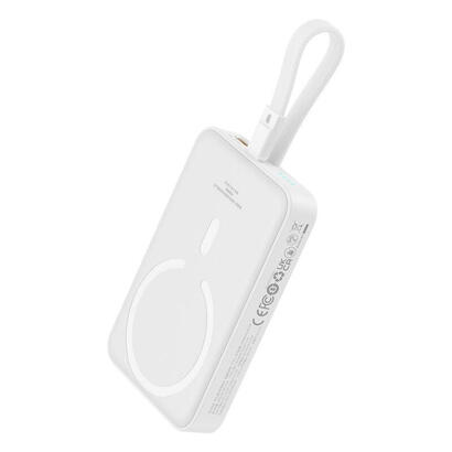 baseus-magnetic-mini-10000mah-20w-magsafe-bialy