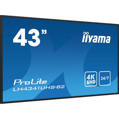 television-iiyama-lh4341uhs-b2-43-negro-brillante
