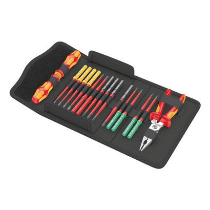 wera-kraftform-kompakt-vde-17-extra-delgado-1-buscador-de-her-ientas-17-piezas-destornillador-rojoamarillo-incl-2-mangos-enchufa