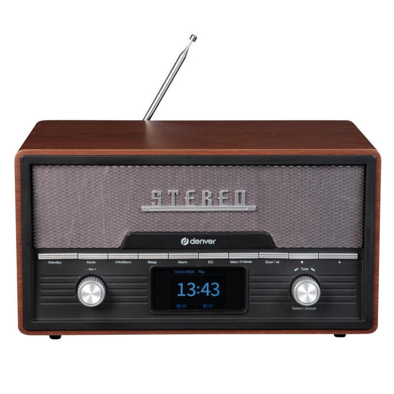 denver-mda-525dw-retro-anlage-dabfmbtcd-holz-dunkel denver-mda-525dw-retro-anlage-dabfmbtcd-holz-dunkel