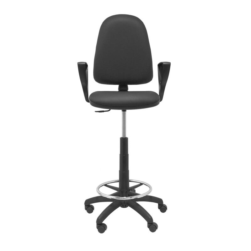 taburete-ayna-similpiel-negro-con-brazos taburete-ayna-similpiel-negro-con-brazos