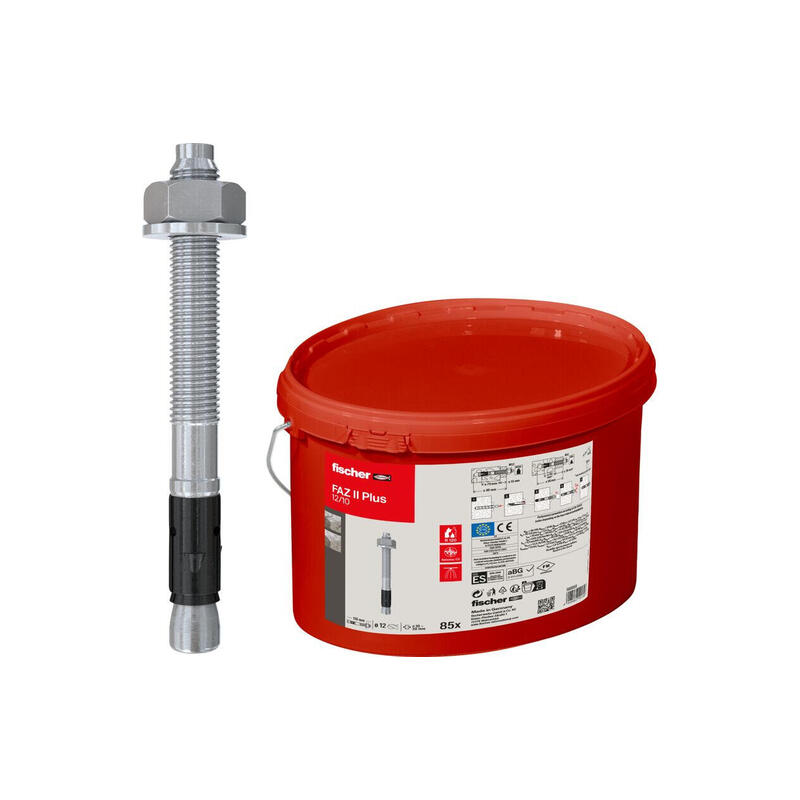 fischer-bolzenanker-faz-ii-mas-1210-en-el-cubo-plata-de-espiga-85-piezas-galvanizado-galvanicamente-568859