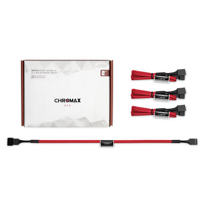 noctua-na-sec1-chromaxred-cable-alargador-rojo