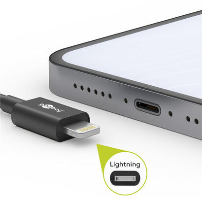 cable-adaptador-de-goobay-usb-20-plug-a-plano-enchufe-de-relampago-1-metro-63523
