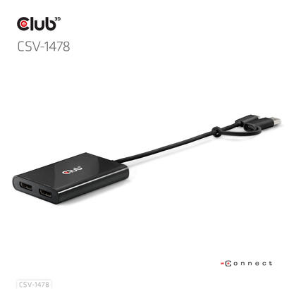 club3d-adaptador-usb-c-2x-dp-4k60hz-con-usb-a-adaptador-m-h-retail