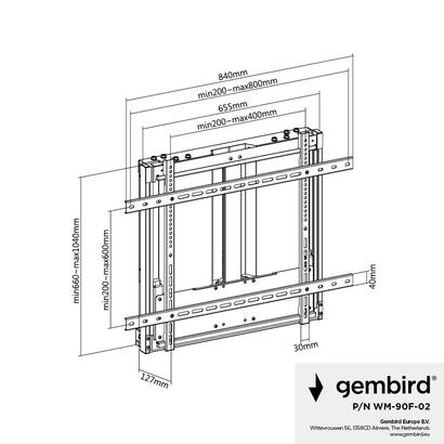 soporte-gembird-de-pared-para-tv-fijo-43-90-70-kg