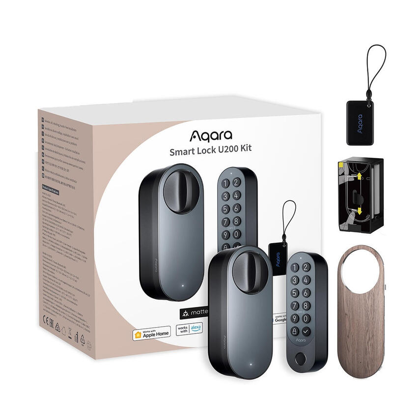 aqara-smart-lock-u200-negro-cerradura-inteligente