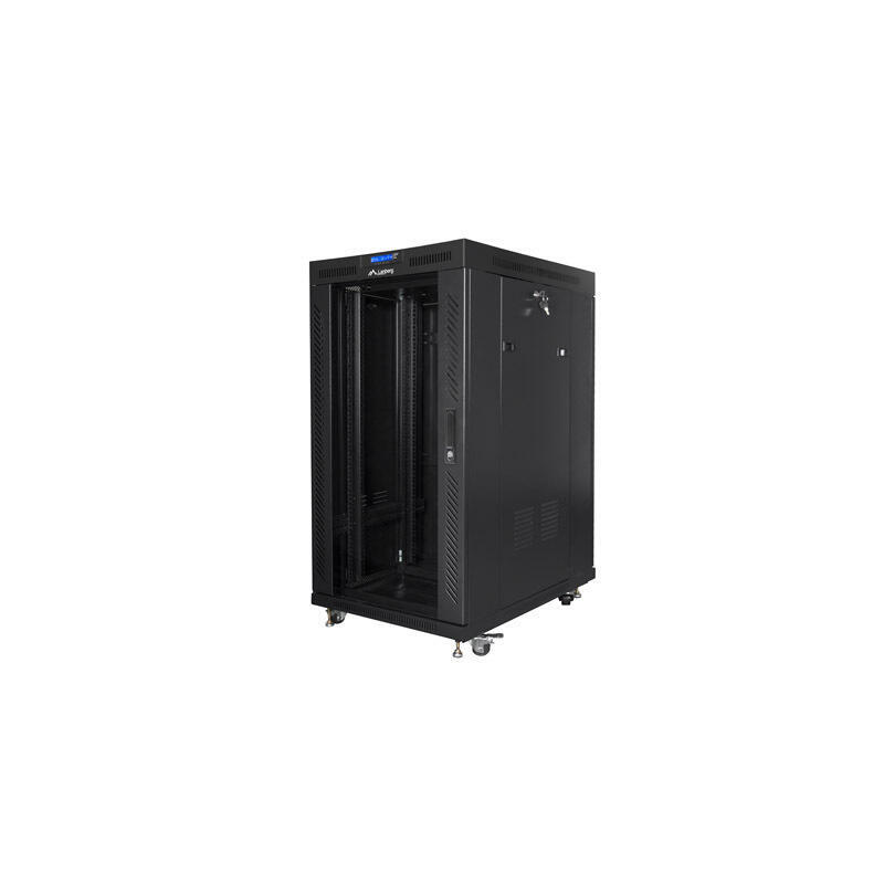 lanberg-ff01-8022-12bl-free-standing-rack-19-self-assembly-flat-pack-22u-800x1000mm-negro-glass-door-lcd
