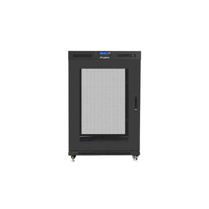 lanberg-ff01-8022-23bl-free-standing-rack-19-self-assembly-flat-pack-22u-800x1000mm-negro-mesh-door-lcd