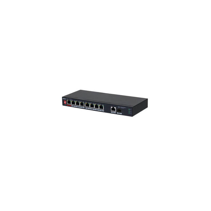 dahua-technology-poe-pfs3110-8et1gt1gf-96-no-administrado-gigabit-ethernet-101001000-energia-sobre-ethernet-poe-negro