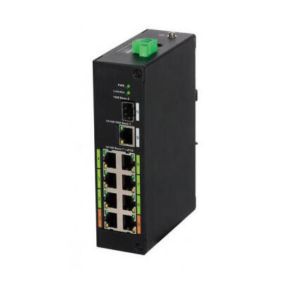 dahua-technology-dh-lr2110-8et-120-l2-fast-ethernet-10100-energia-sobre-ethernet-poe-negro