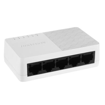 hikvision-ds-3e0105d-o-switch-fast-ethernet-10100-negro-blanco