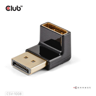 club3d-adaptador-dp-dp-14-90-abgewinkelt-4k120hz-m-h-retail
