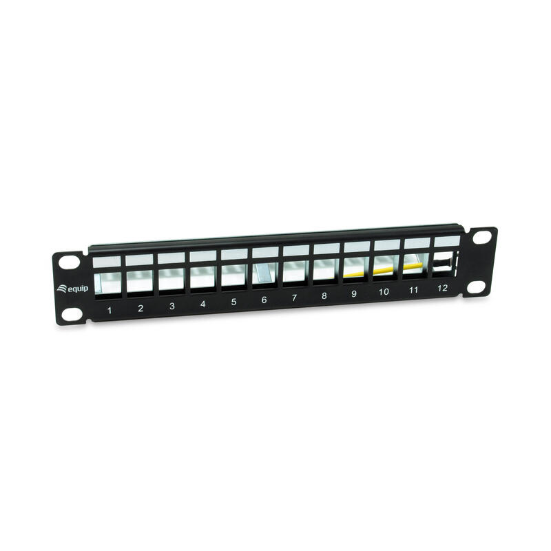 equip-patchpanel-12x-cat6a-10-ftp-1he-keymone-montage-sw