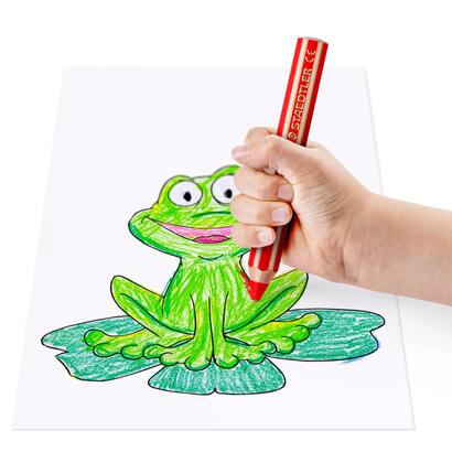 staedtler-140-c4p1-lapiz-de-color-verde-naranja-rosa-amarillo-4-piezas