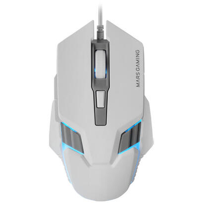 raton-gaming-mars-gaming-mm024-hasta-4000-dpi-blanco