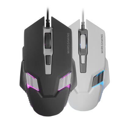 raton-gaming-mars-gaming-mm024-hasta-4000-dpi-blanco