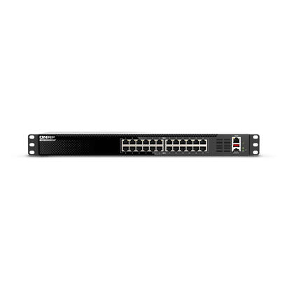 qnap-qsw-m3224-24t-switch-gestionado-l3-10g-ethernet-100100010000-1u-negro-plata