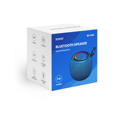 savio-bs-042-altavoz-bluetooth-5w-azul