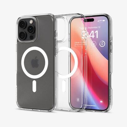 spigen-ultra-hybrid-mag-magsafe-iphone-16-pro-max-frost-clear