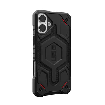 funda-uag-john-monarch-pro-kevlar-black-apple-iphone-16-plus