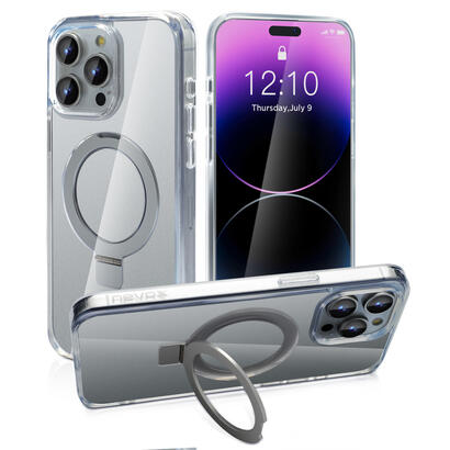 nevox-styleshell-shockflex-con-funcion-de-soporte-caja-de-telefonos-celulares-transparente-iphone-16-pro-max-compatible-con-mags