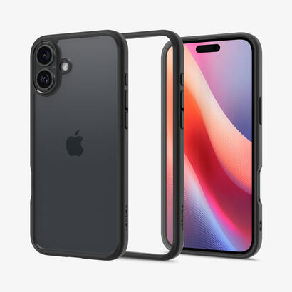 spigen-ultra-hybrid-iphone-16-matte-black