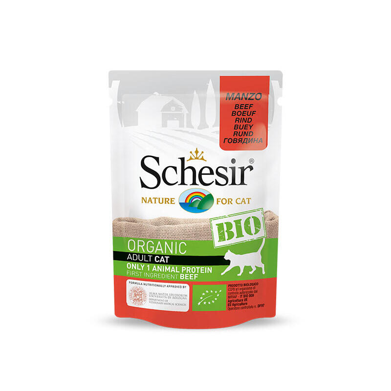 schesir-bio-beef-in-pate-wet-cat-food-85g schesir-bio-beef-in-pate-wet-cat-food-85g