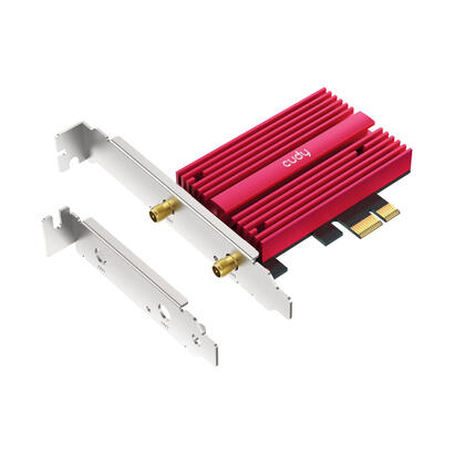 cudy-adaptador-de-red-pcie-tribanda-wifi-7-be9300-bluetooth-54-disipador-termico-base-de-antena-magnetizada-