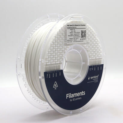 gembird-high-speed-pla-filament-blanco-175-mm-1-kg