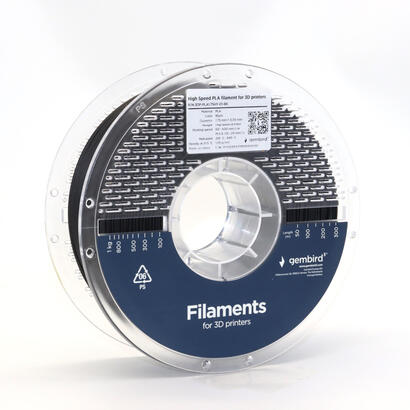 gembird-high-speed-pla-filament-negro-175-mm-1-kg