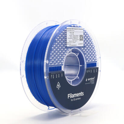 gembird-high-speed-abs-filament-azul-175-mm-1-kg