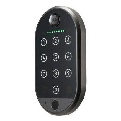 yale-05303000bl-smart-keypad-2-teclado-numerico-con-lector-de-huellas-dactilares-negro