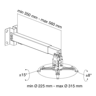 cilling-projector-mount-43-65cm-20kg