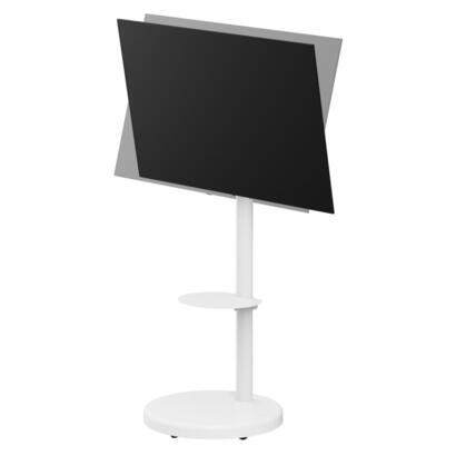 techly-floor-stand-with-trolley-shelf-lcd-led-plasma-tv-37inch-86-white