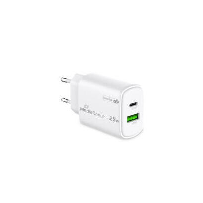 cargador-mediarange-dual-usb-a-y-usb-c-25w