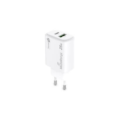 cargador-mediarange-dual-usb-a-y-usb-c-25w