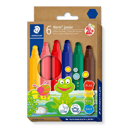 maedtler-fasermaler-noris-junior-jumbo-6er-set