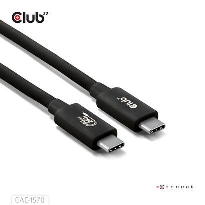 club3d-cac-1570-cable-usb-usb4-gen-2x2-12-m-usb-c-negro