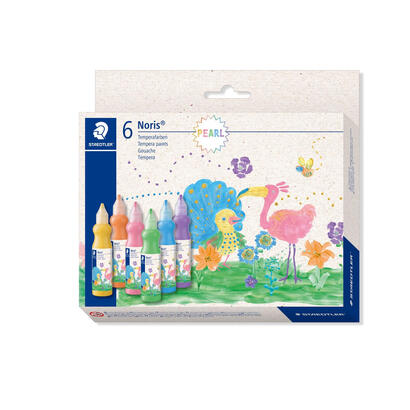 staedtler-8853m-c6-tempera-botella-verde-naranja-rosa-violeta-amarillo