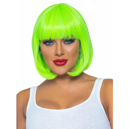leg-avenue-peluca-bob-fluorescente-verde-neon