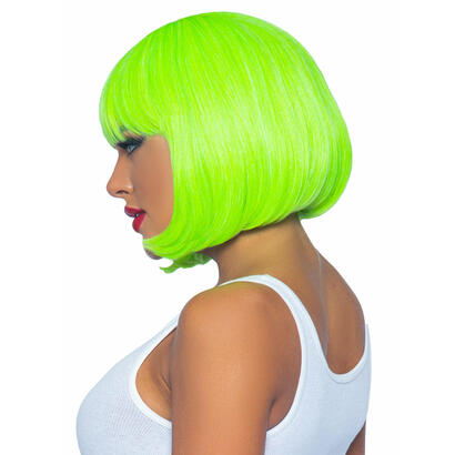 leg-avenue-peluca-bob-fluorescente-verde-neon