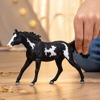 schleich-horse-club-paint-horse-castrado-figura-de-juguete-marron-14900