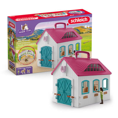 schleich-horse-club-offenstall-little-horseshoe-edificio-de-juegos-42703